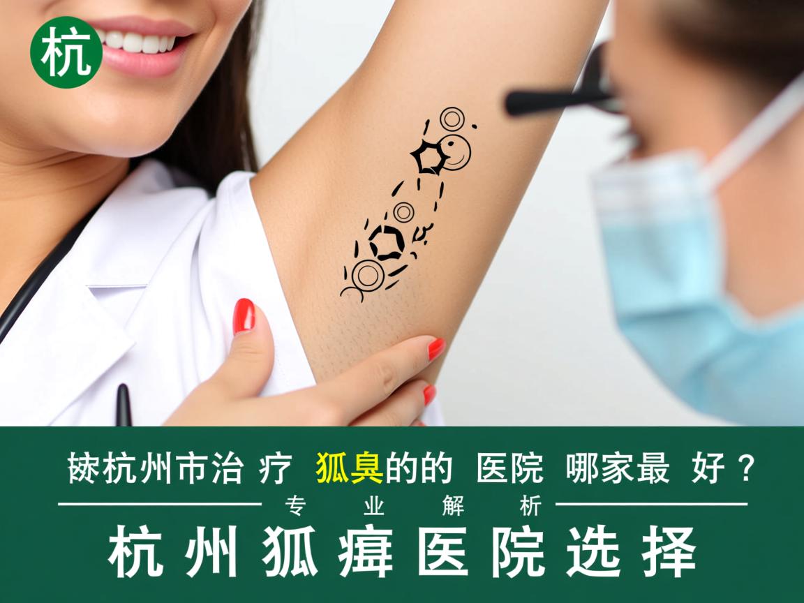杭州市治疗狐臭的医院哪家最好？专业解析杭州狐臭医院选择
