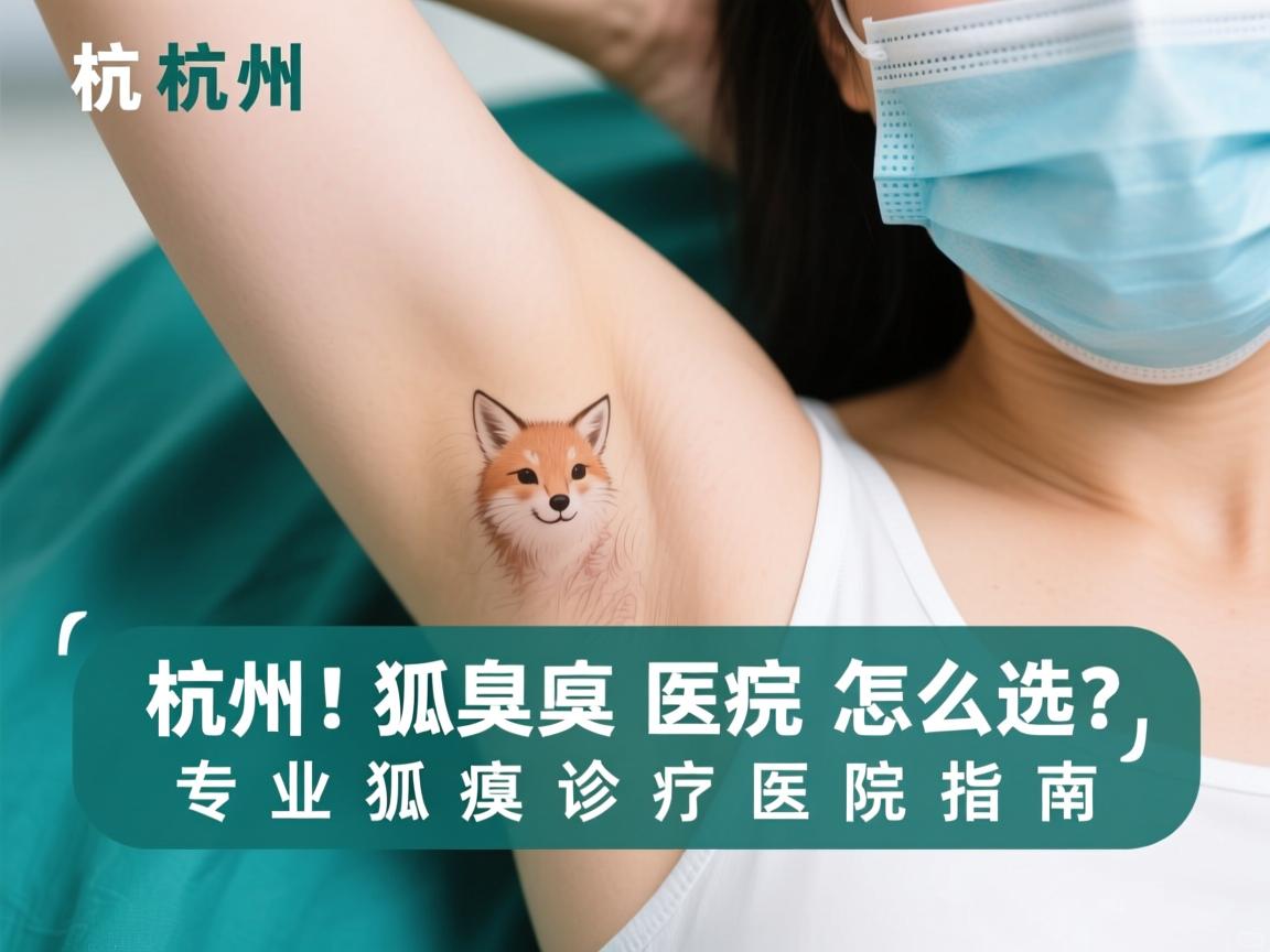 杭州狐臭医院怎么选？专业狐臭诊疗医院指南
