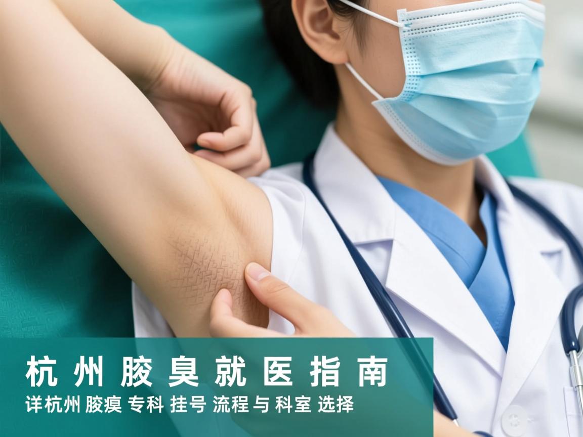 杭州腋臭就医指南，详解杭州腋臭专科挂号流程与科室选择