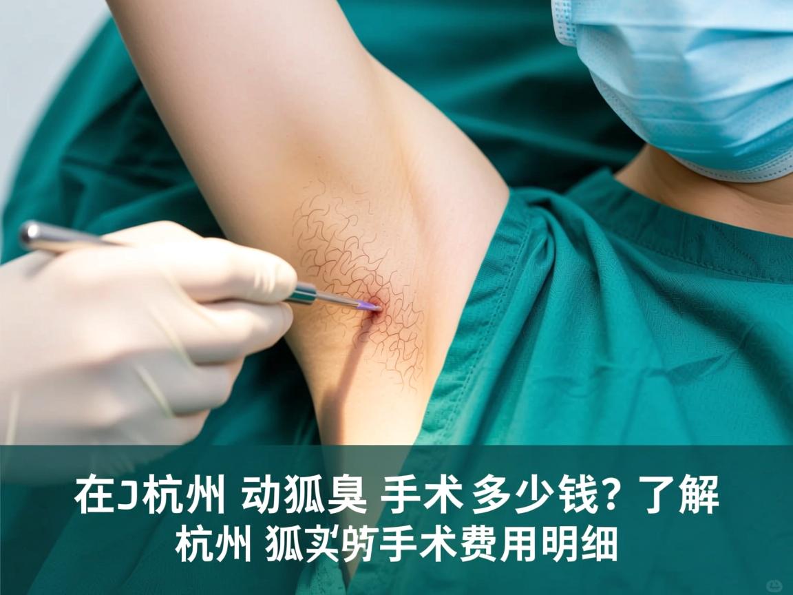 在杭州动狐臭手术多少钱?了解杭州狐臭手术费用明细 在杭州动狐臭手术多少钱?了解杭州狐臭手术费用明细