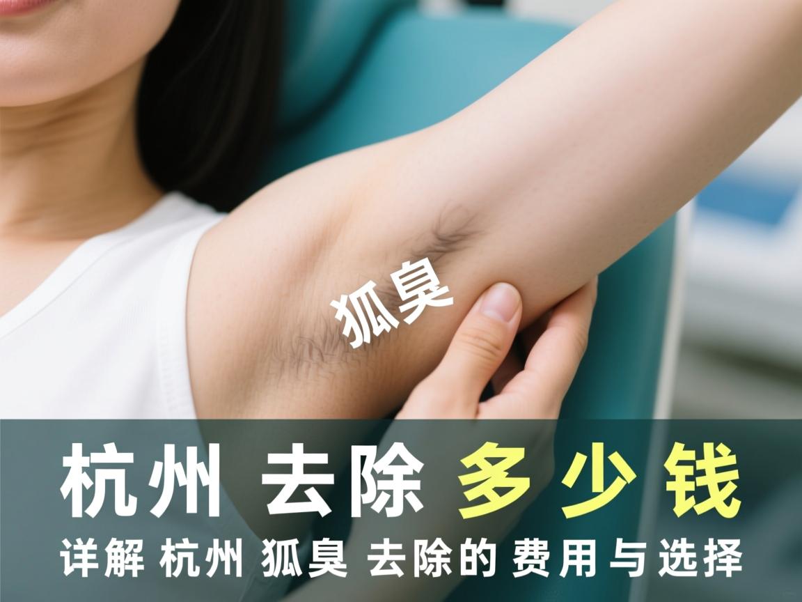 杭州狐臭去除多少钱，详解杭州狐臭去除的费用与选择