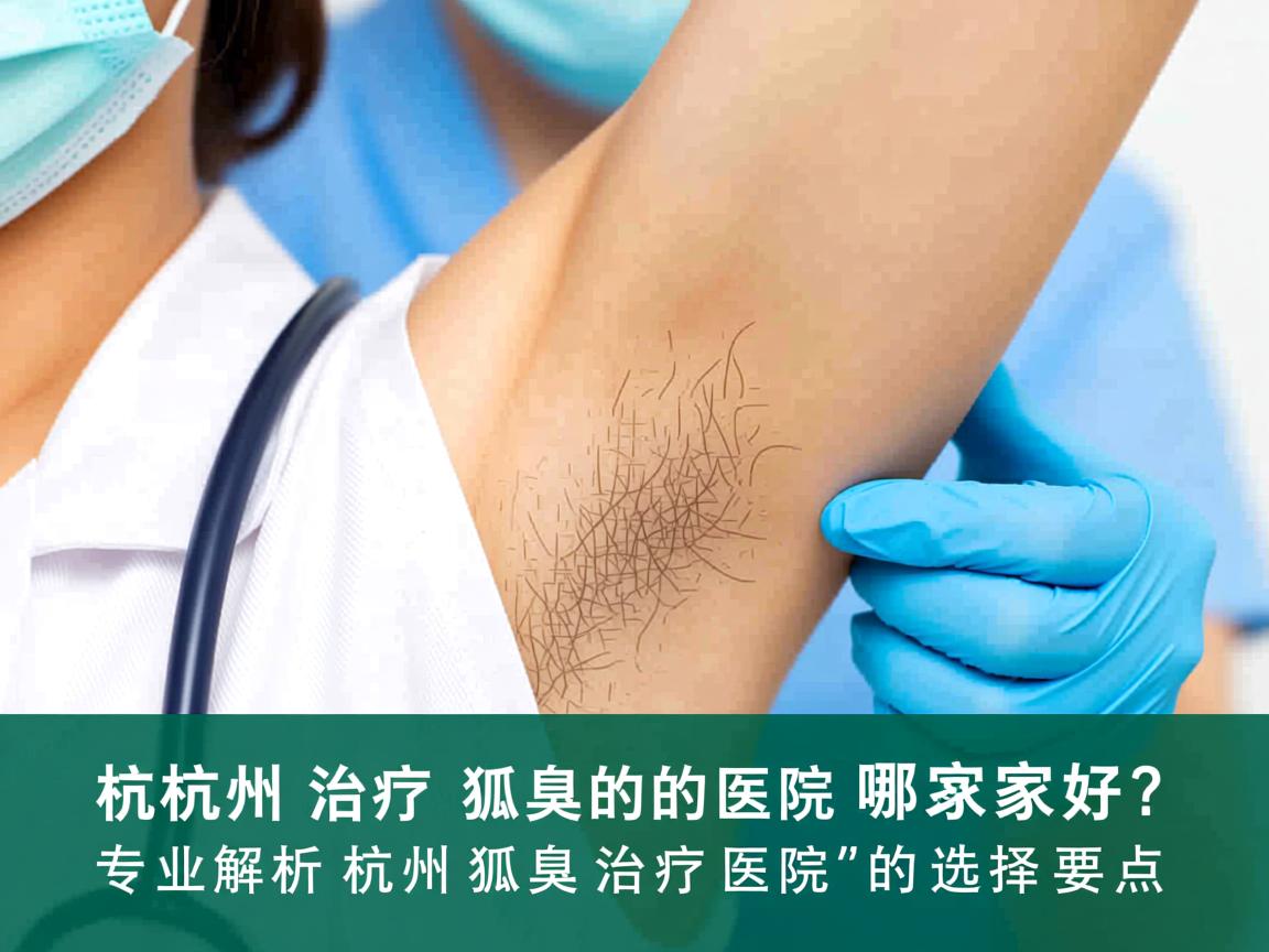 杭州治疗狐臭的医院哪家好?专业解析杭州狐臭治疗医院的选择要点 杭州治疗狐臭的医院哪家好?专业解析杭州狐臭治疗医院的选择要点