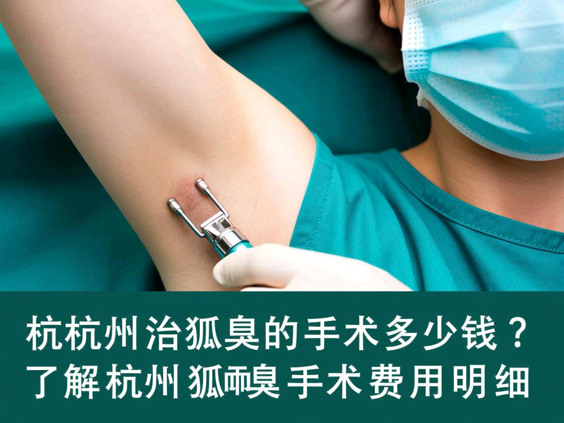 杭州治狐臭的手术多少钱?了解杭州狐臭手术费用明细 杭州治狐臭的手术多少钱?了解杭州狐臭手术费用明细