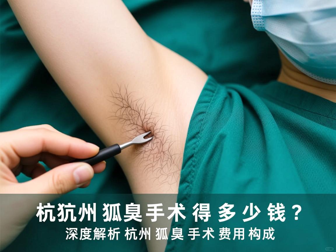 杭州狐臭手术得多少钱?深度解析杭州狐臭手术费用构成 杭州狐臭手术得多少钱?深度解析杭州狐臭手术费用构成
