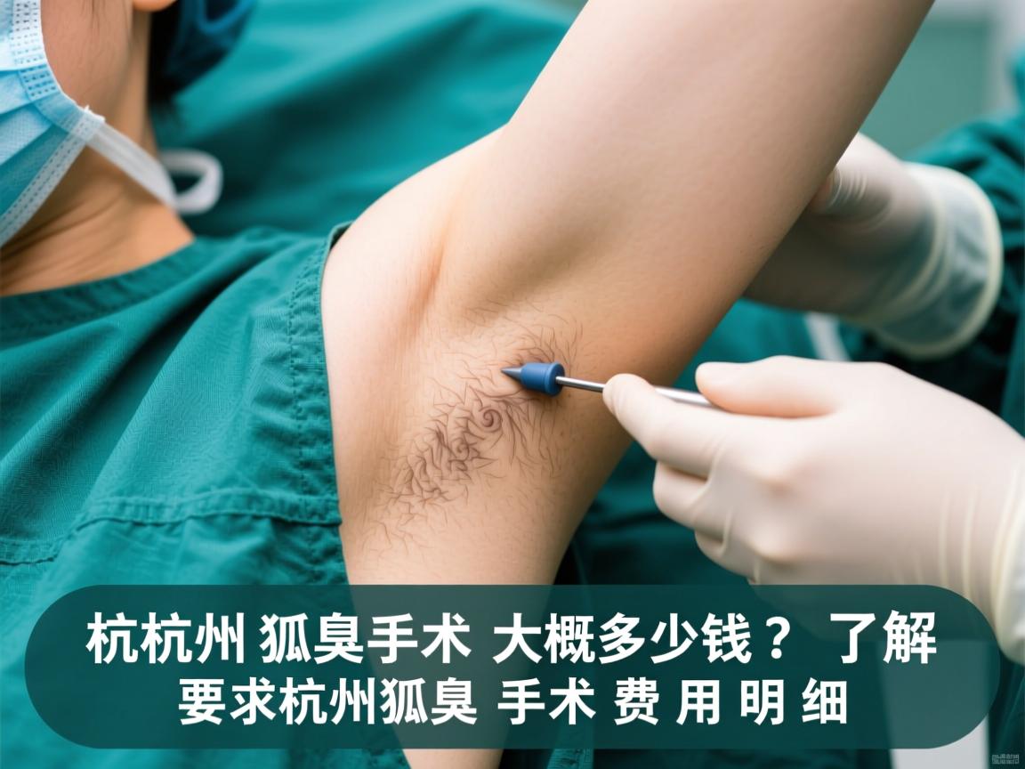 杭州狐臭手术大概多少钱?了解杭州狐臭手术费用明细 杭州狐臭手术大概多少钱?了解杭州狐臭手术费用明细