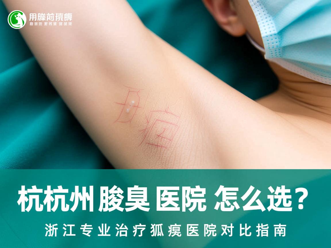 杭州腋臭医院怎么选?浙江专业治疗狐臭医院对比指南 杭州腋臭医院怎么选?浙江专业治疗狐臭医院对比指南