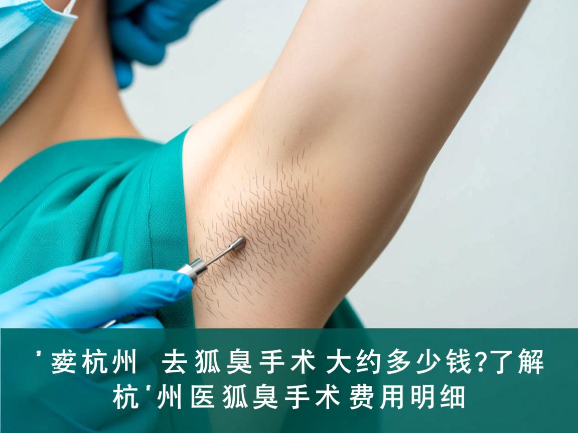 杭州去狐臭手术大约多少钱?了解杭州去狐臭手术费用明细 杭州去狐臭手术大约多少钱?了解杭州去狐臭手术费用明细