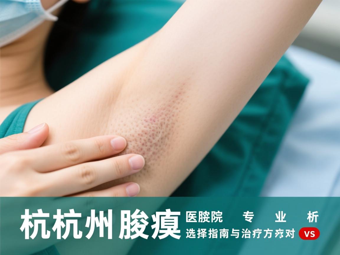 杭州腋臭医院专业解析，杭州腋臭医院选择指南与治疗方式对比