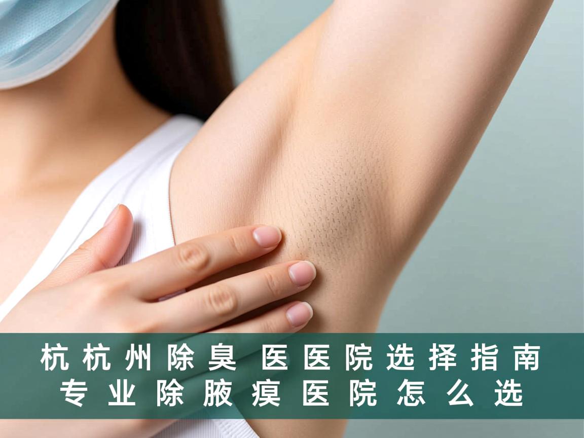 杭州除腋臭医院选择指南,专业除腋臭医院怎么选 杭州除腋臭医院选择指南,专业除腋臭医院怎么选