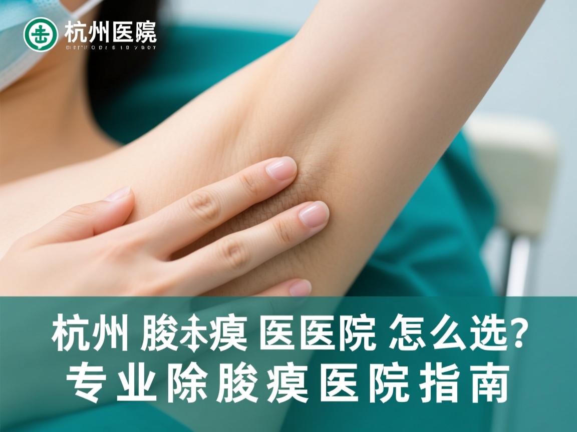 杭州腋臭医院怎么选?专业除腋臭医院指南 杭州腋臭医院怎么选?专业除腋臭医院指南