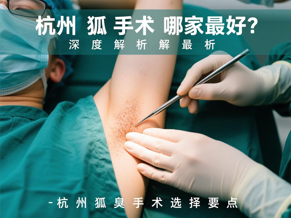 杭州狐臭手术哪家最好?深度解析杭州狐臭手术选择要点 杭州狐臭手术哪家最好?深度解析杭州狐臭手术选择要点