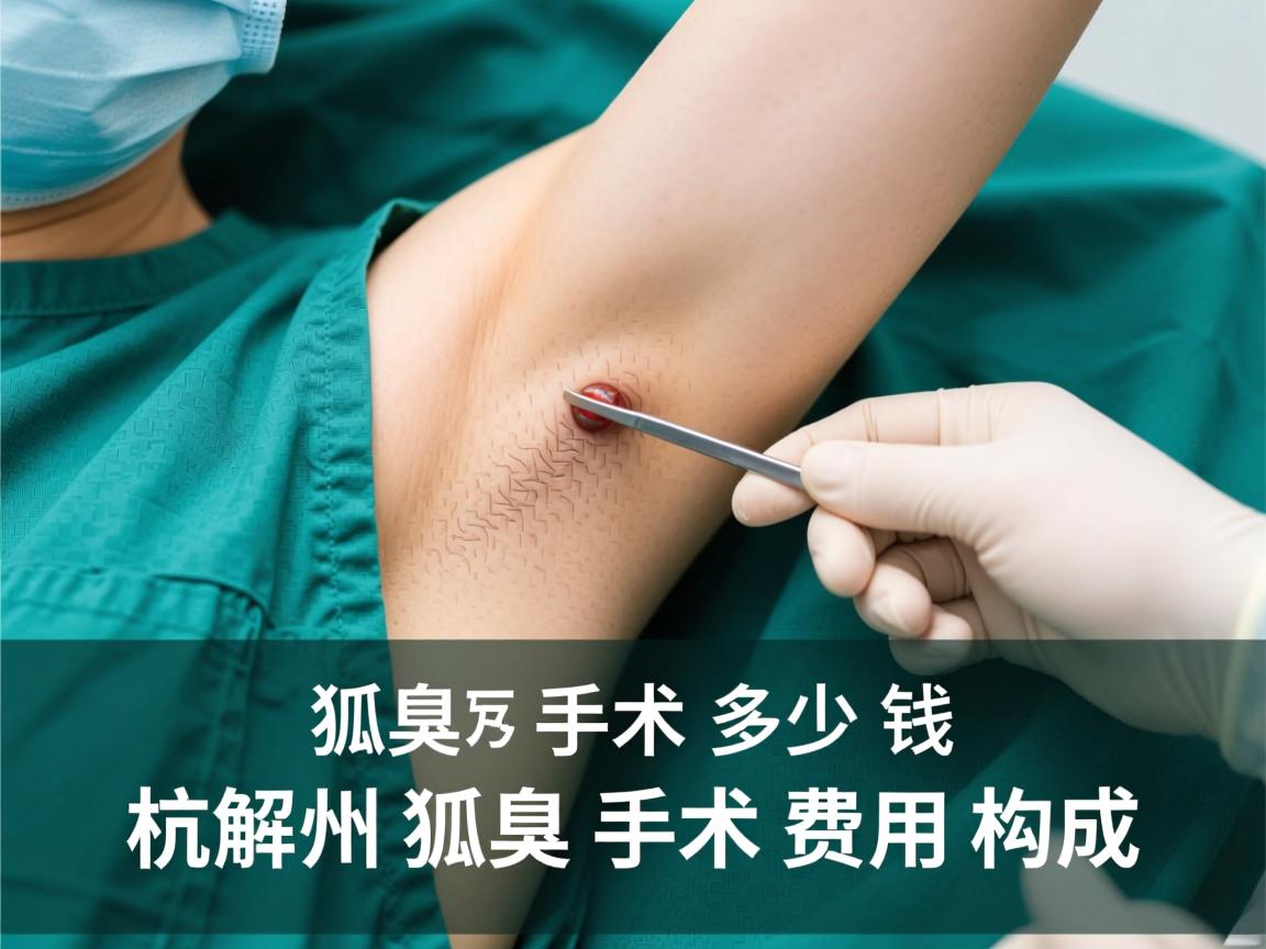 杭州狐臭手术多少钱,详解杭州狐臭手术费用构成 杭州狐臭手术多少钱,详解杭州狐臭手术费用构成