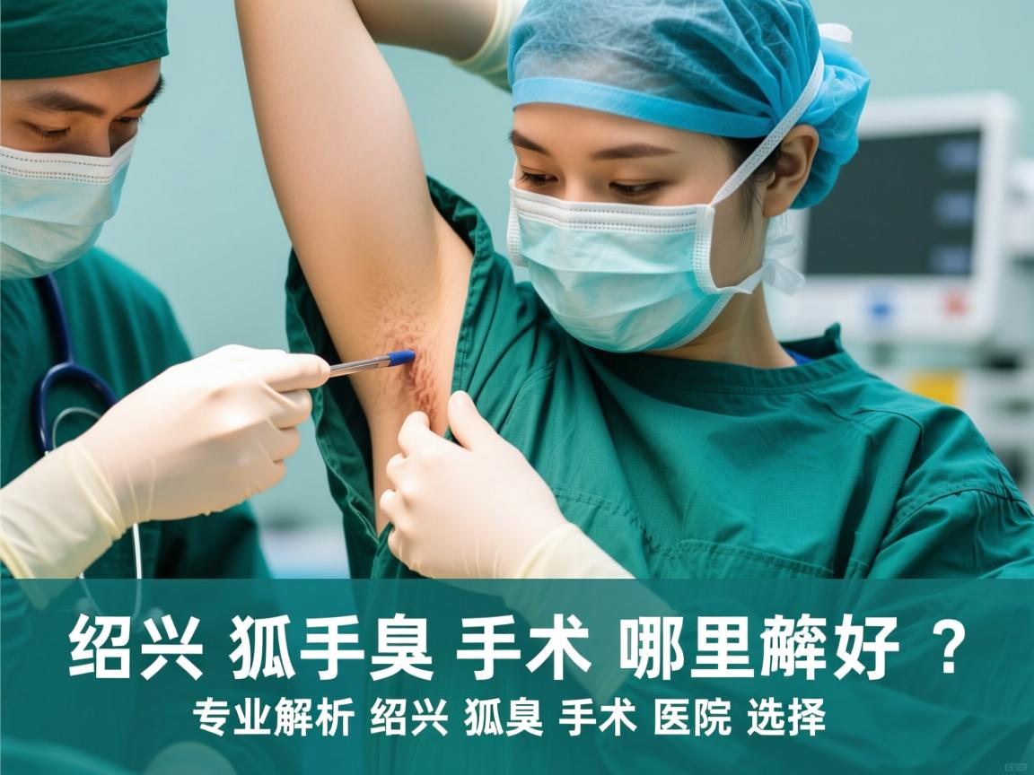 绍兴狐臭手术哪里好？专业解析绍兴狐臭手术医院选择