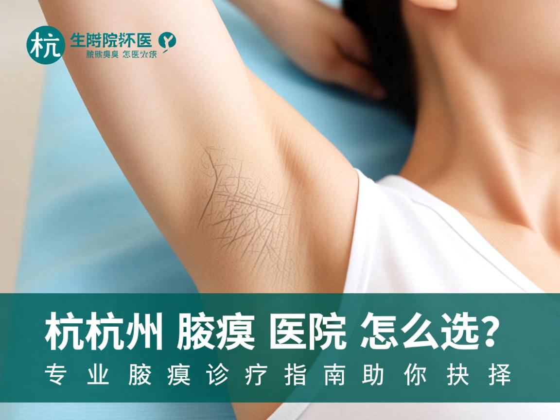 杭州腋臭医院怎么选?专业腋臭诊疗指南助你抉择 杭州腋臭医院怎么选?专业腋臭诊疗指南助你抉择
