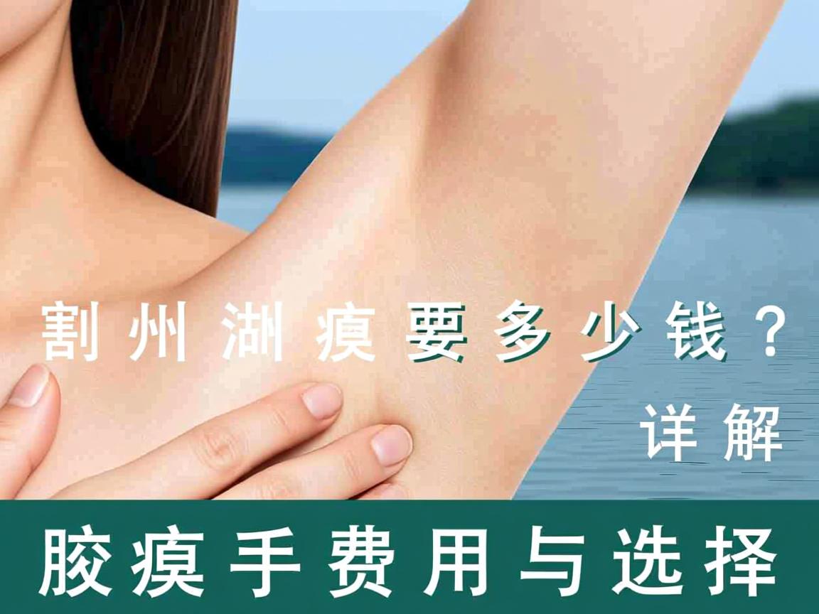 湖州割腋臭要多少钱?详解湖州腋臭手术费用与选择 湖州割腋臭要多少钱?详解湖州腋臭手术费用与选择