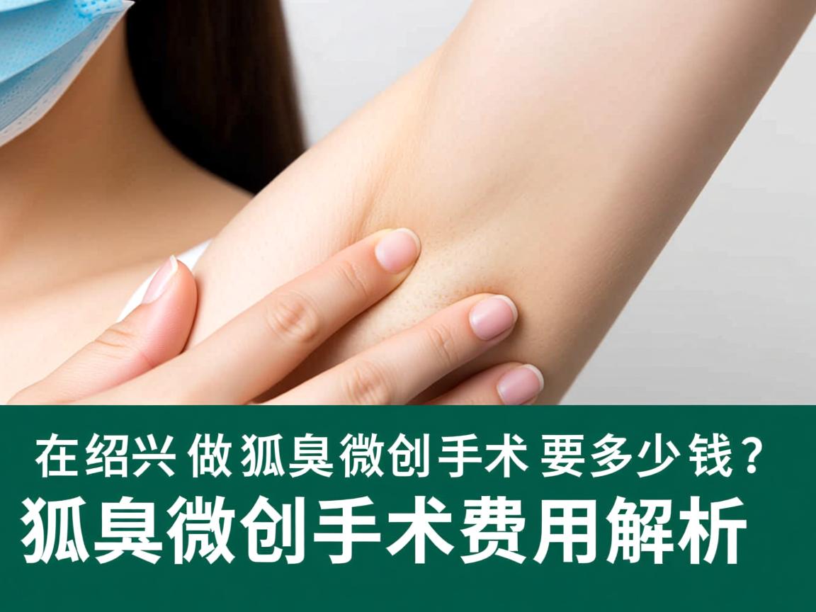 在绍兴做狐臭微创手术要多少钱？狐臭微创手术费用解析