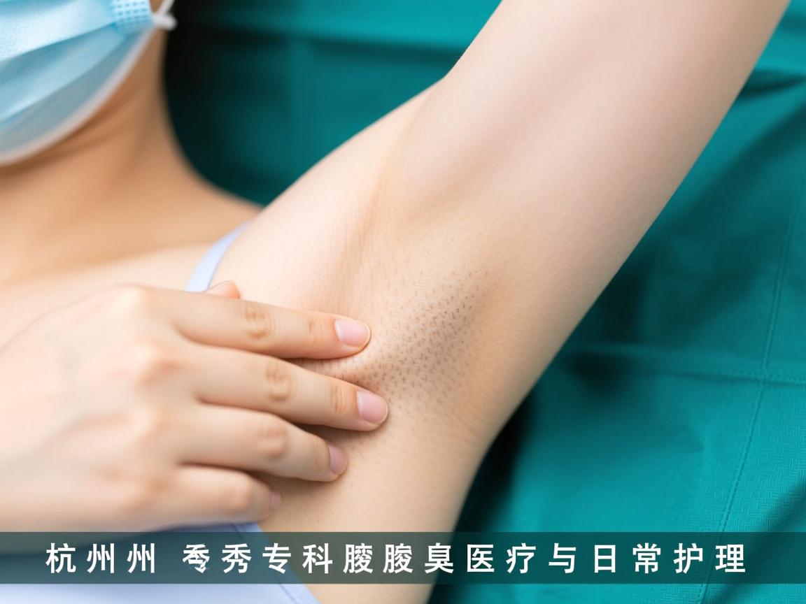 杭州腋秀腋臭专科,专业解析腋臭医疗与日常护理 杭州腋秀腋臭专科,专业解析腋臭医疗与日常护理