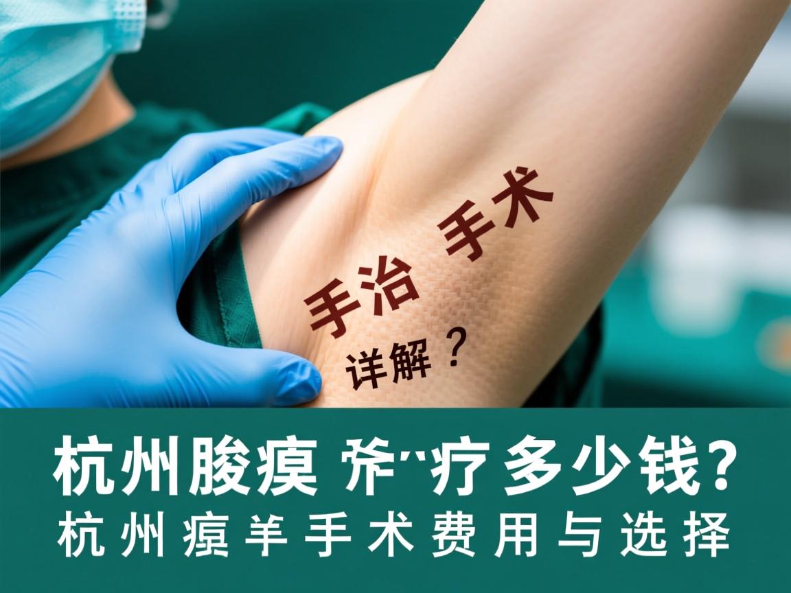 杭州腋臭手术治疗多少钱?详解杭州腋臭手术费用与选择 杭州腋臭手术治疗多少钱?详解杭州腋臭手术费用与选择