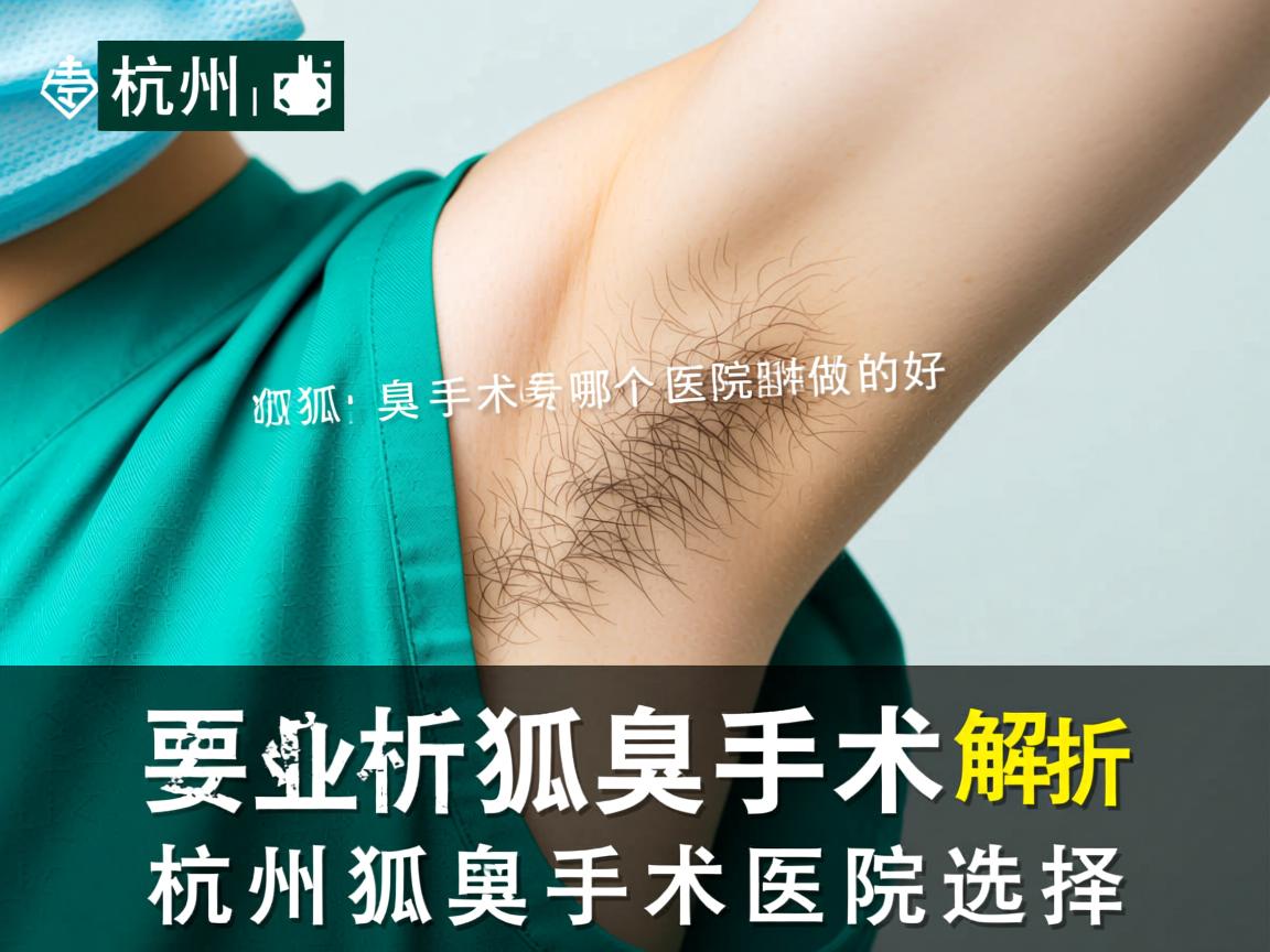 杭州狐臭手术哪个医院做的好,专业解析杭州狐臭手术医院选择 杭州狐臭手术哪个医院做的好,专业解析杭州狐臭手术医院选择