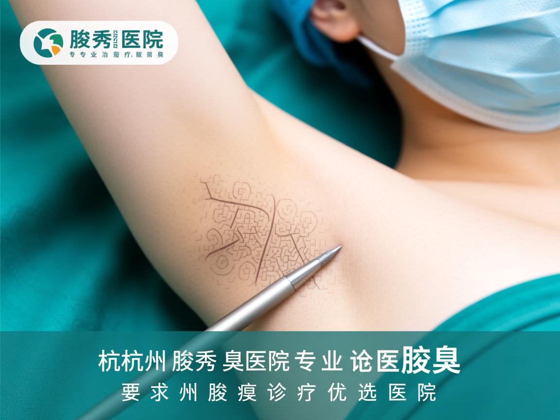 杭州腋秀医院，专业治疗腋臭，杭州腋臭诊疗优选医院