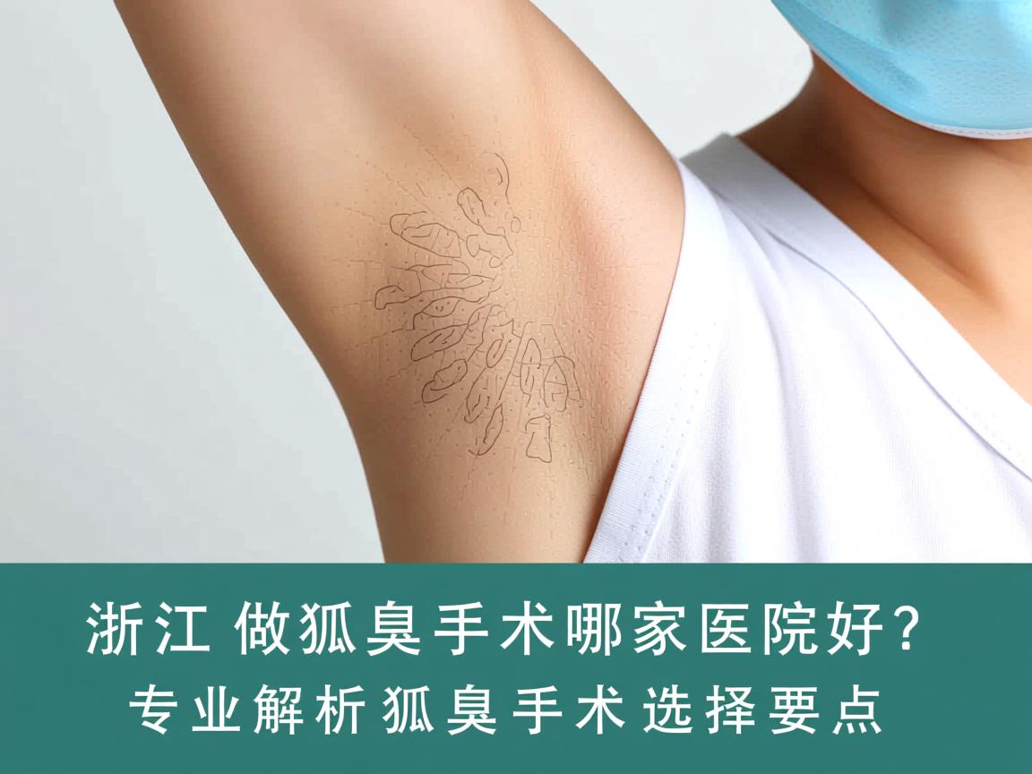 浙江做狐臭手术哪家医院好？专业解析狐臭手术选择要点