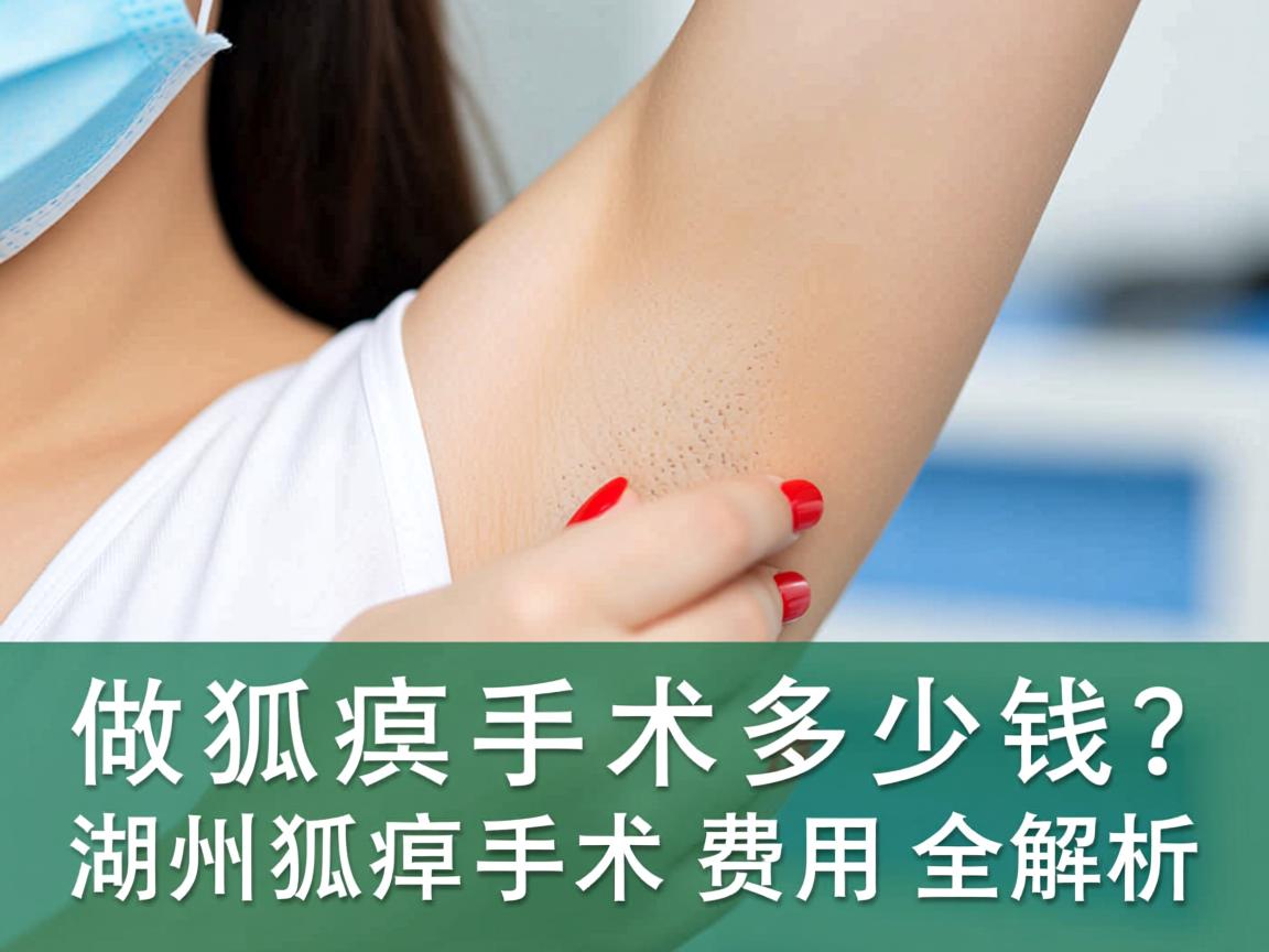 在湖州做狐臭手术多少钱？湖州狐臭手术费用全解析