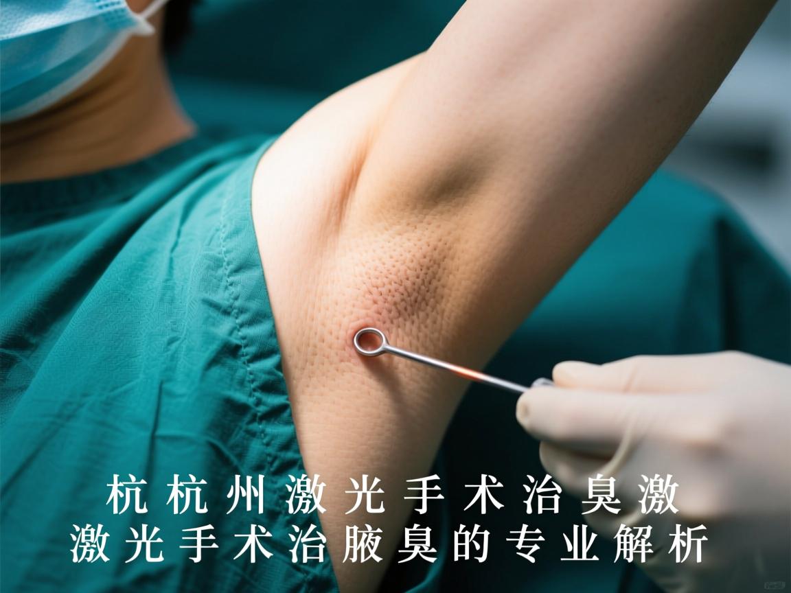 杭州激光手术治腋臭，激光手术治腋臭的专业解析