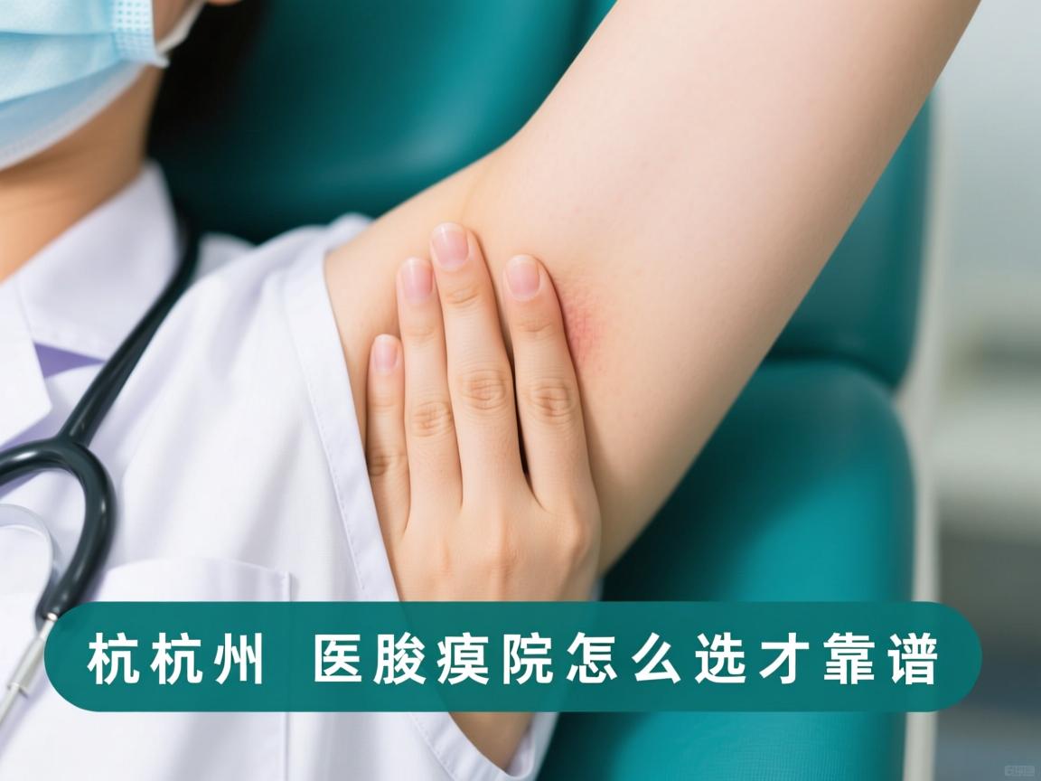 杭州腋臭医院专业解读，杭州腋臭医院怎么选才靠谱