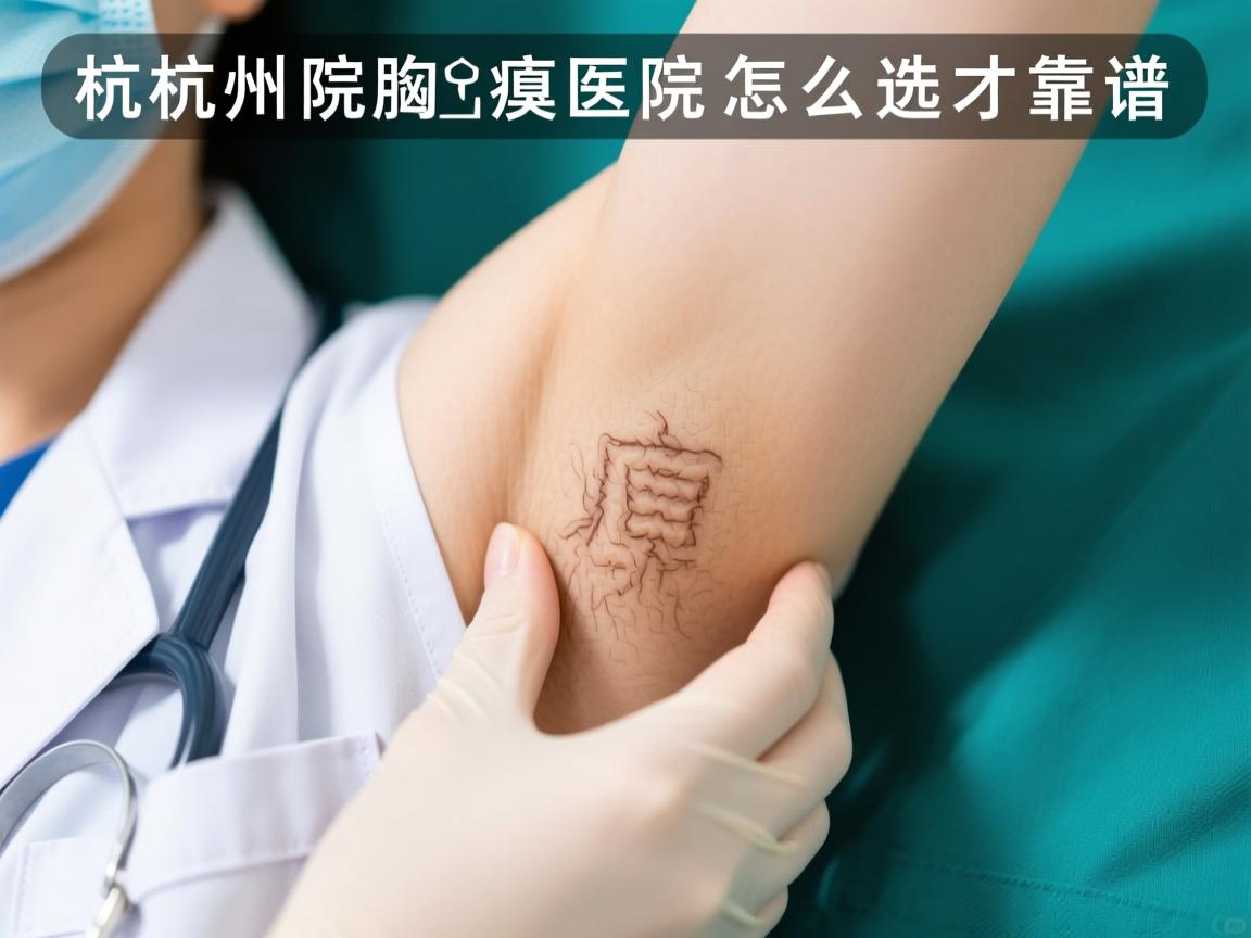杭州腋臭医院专业解读，杭州腋臭医院怎么选才靠谱