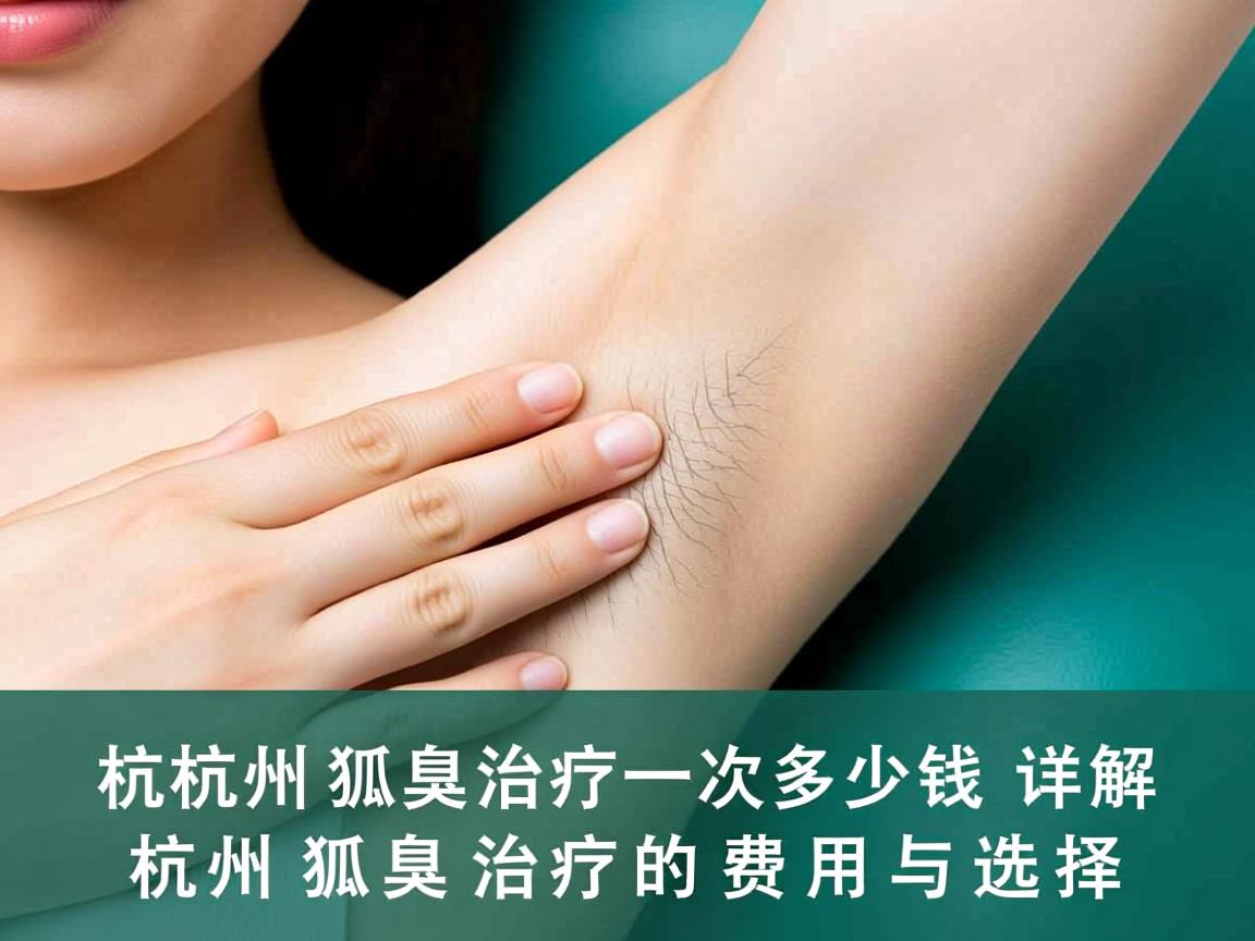 杭州狐臭治疗一次多少钱,详解杭州狐臭治疗的费用与选择 杭州狐臭治疗一次多少钱,详解杭州狐臭治疗的费用与选择