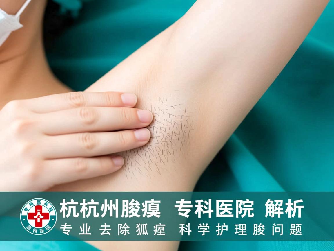 杭州腋臭专科医院解析，专业去除狐臭，科学护理腋臭问题