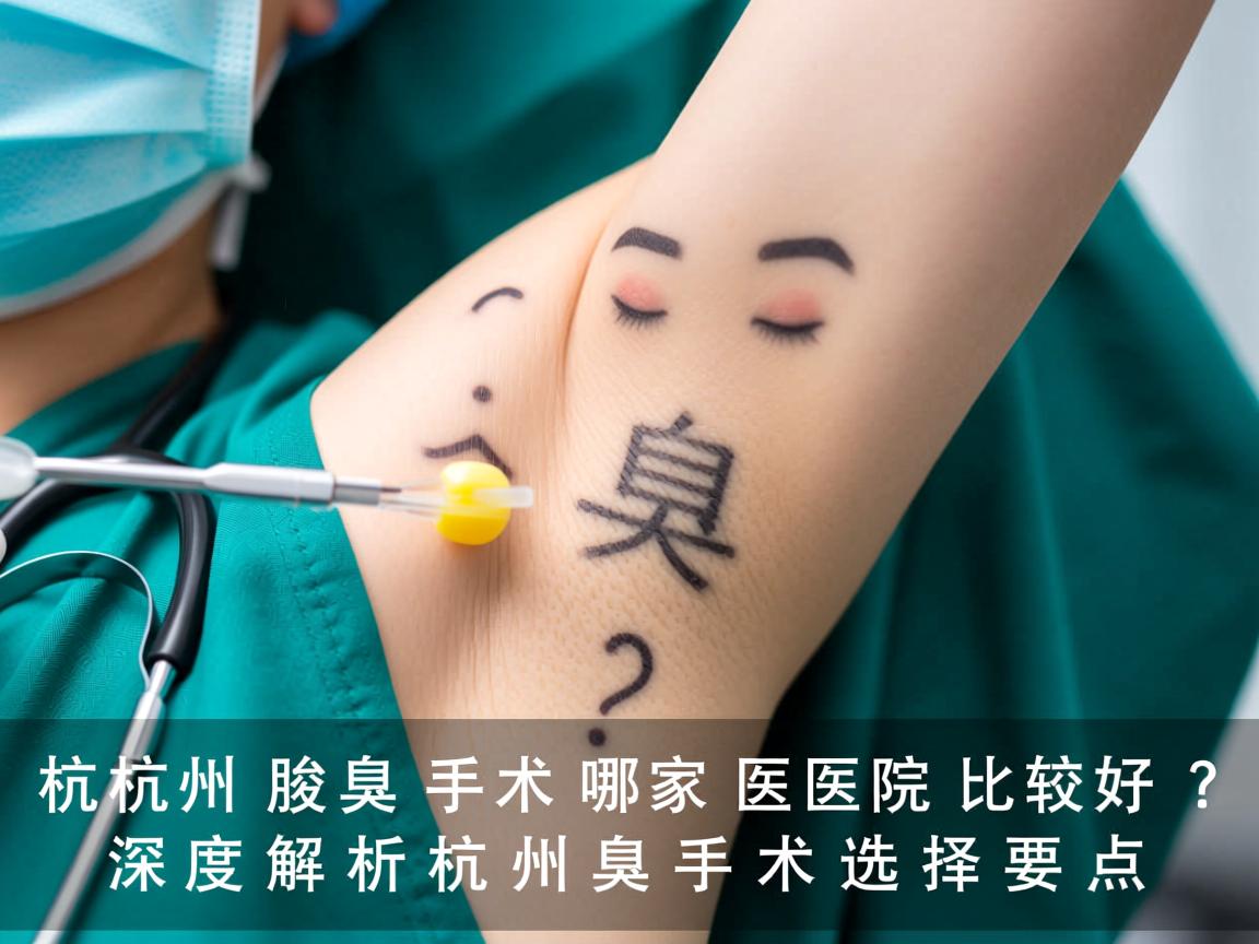杭州腋臭手术哪家医院比较好?深度解析杭州腋臭手术选择要点 杭州腋臭手术哪家医院比较好?深度解析杭州腋臭手术选择要点