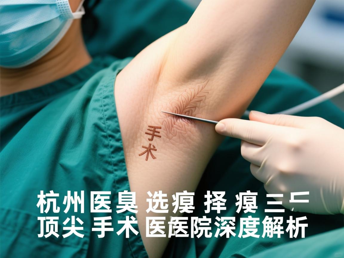 杭州狐臭手术医院选择指南，三家顶尖狐臭手术医院深度解析