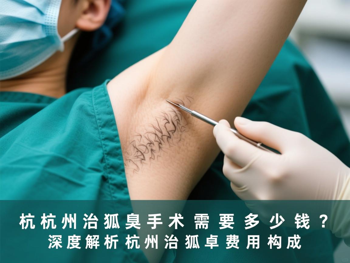 杭州治狐臭手术需要多少钱？深度解析杭州治狐臭费用构成