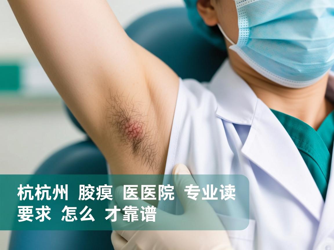 杭州腋臭医院专业解读，杭州腋臭医院怎么选才靠谱
