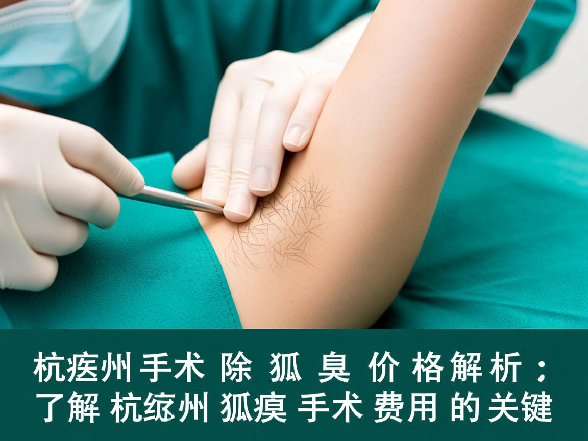 杭州手术除狐臭价格解析，了解杭州狐臭手术费用的关键