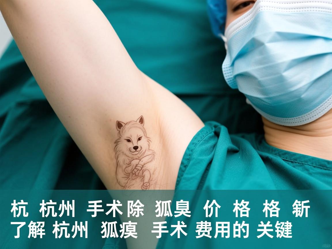 杭州手术除狐臭价格解析，了解杭州狐臭手术费用的关键