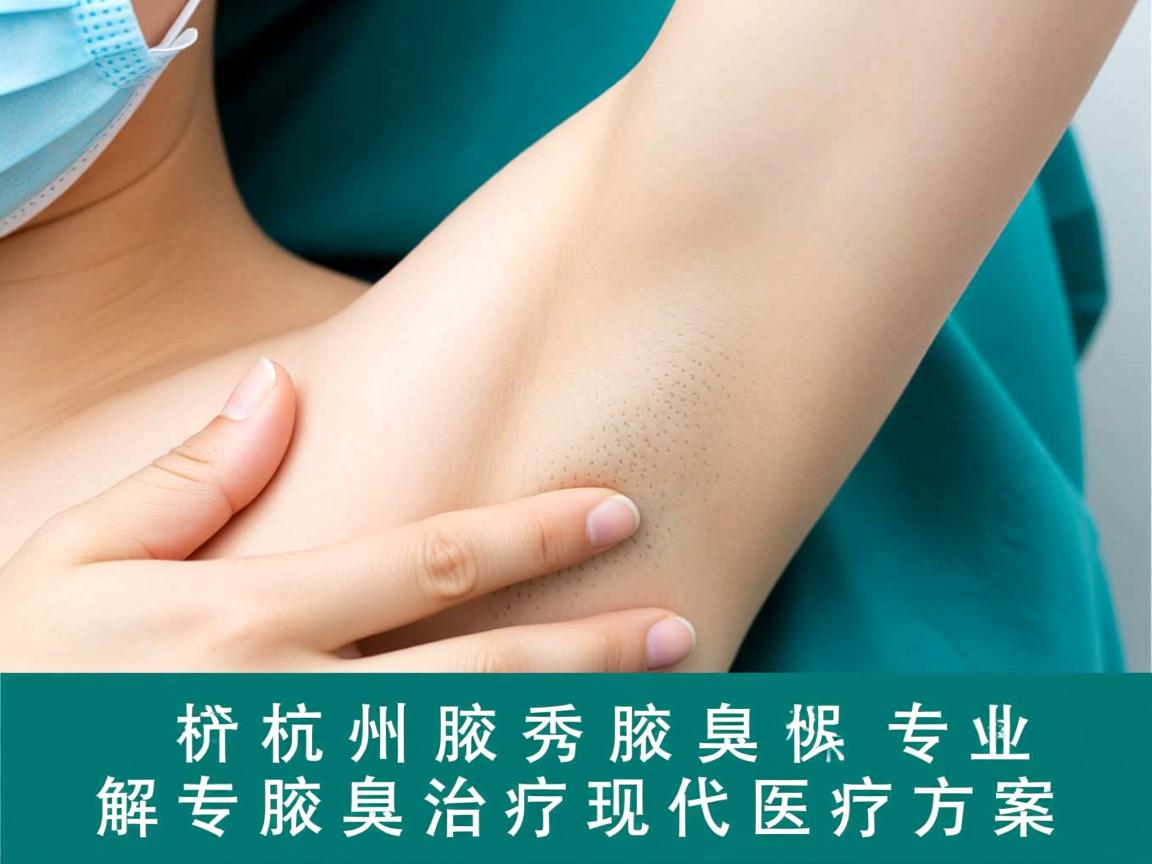 杭州腋秀腋臭专科，专业解析腋臭治疗的现代医疗方案