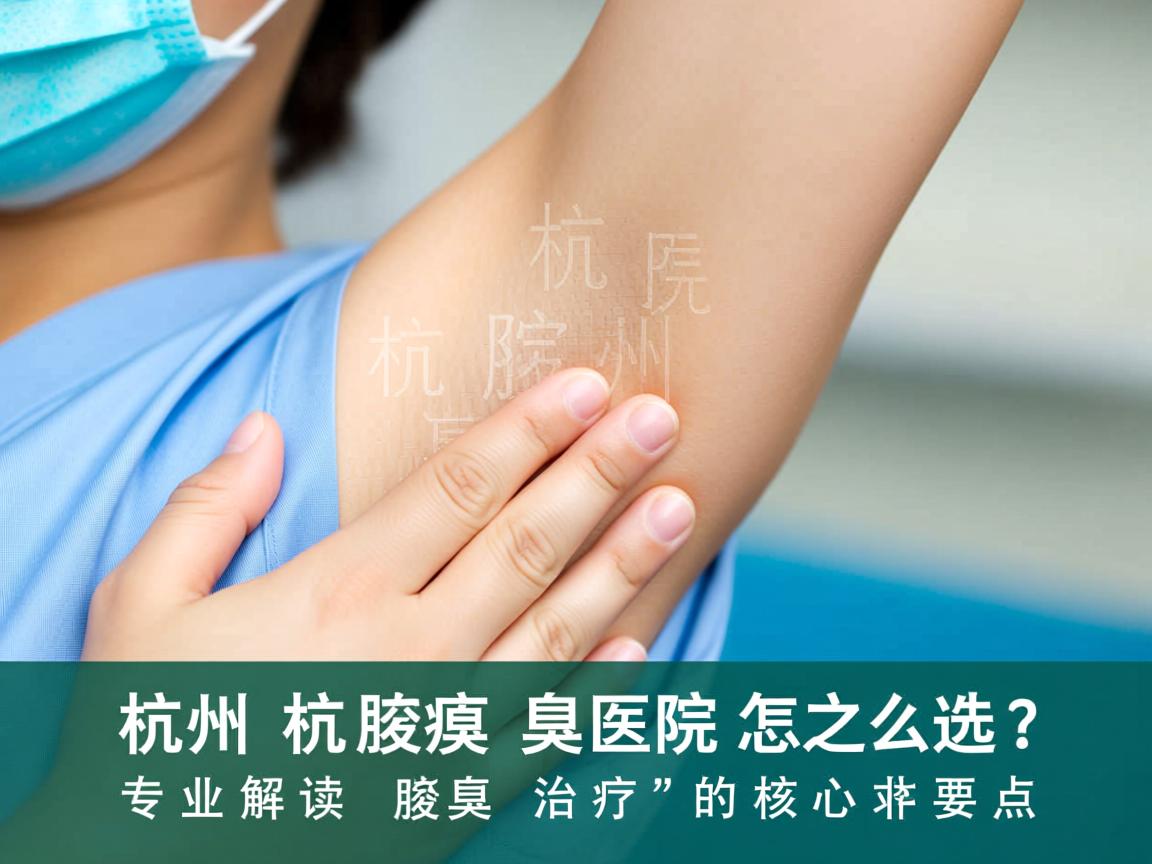 杭州腋臭医院怎么选?专业解读杭州腋臭治疗的核心要点 杭州腋臭医院怎么选?专业解读杭州腋臭治疗的核心要点