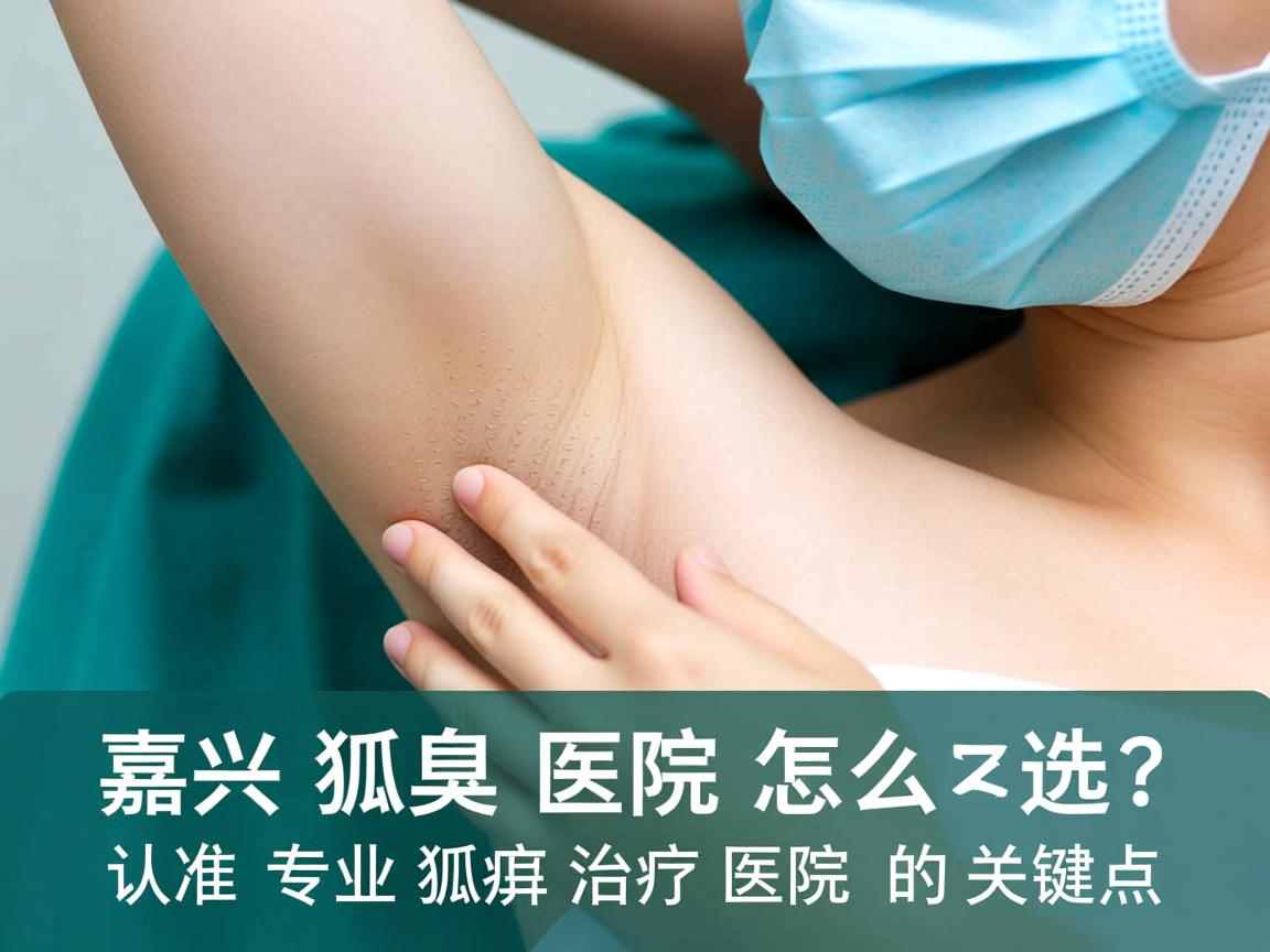 嘉兴狐臭医院怎么选？认准专业狐臭治疗医院的关键点