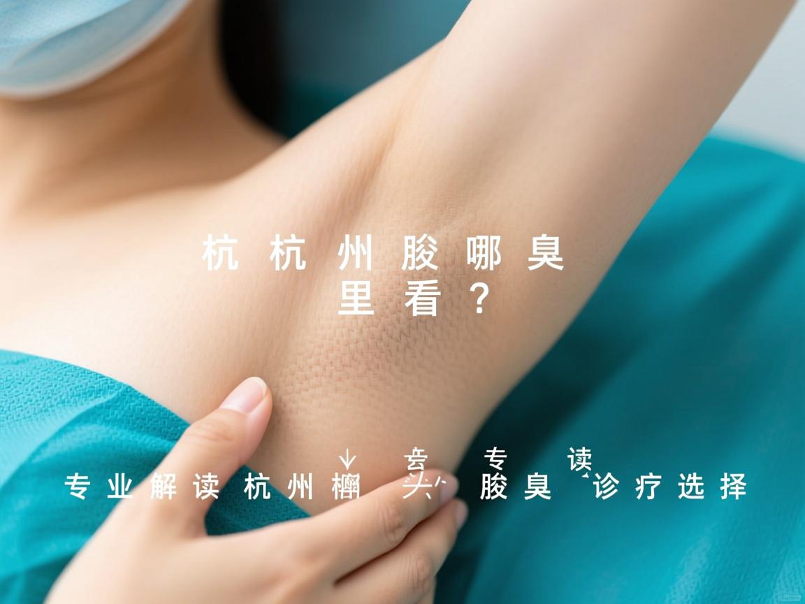 杭州腋臭去哪里看?专业解读杭州腋臭诊疗选择 杭州腋臭去哪里看?专业解读杭州腋臭诊疗选择