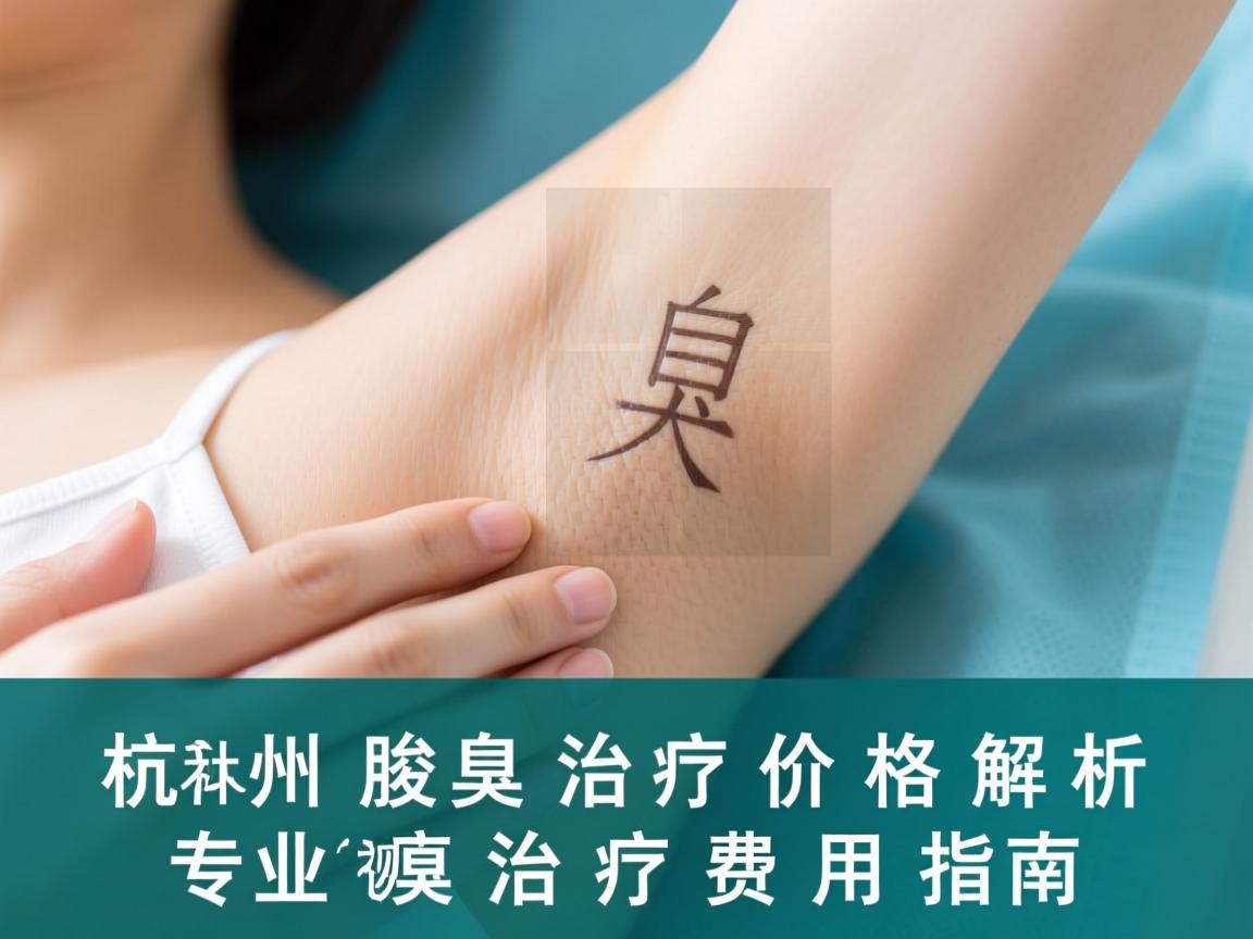 杭州腋臭治疗价格解析,专业视角下的腋臭治疗费用指南 杭州腋臭治疗价格解析,专业视角下的腋臭治疗费用指南