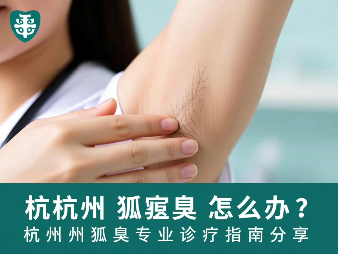 杭州狐臭怎么办？杭州狐臭专业诊疗指南分享