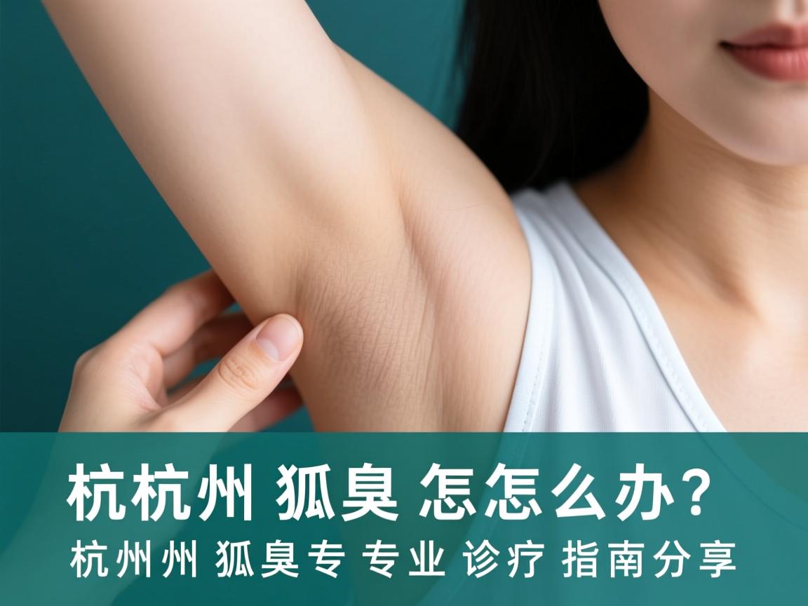 杭州狐臭怎么办？杭州狐臭专业诊疗指南分享