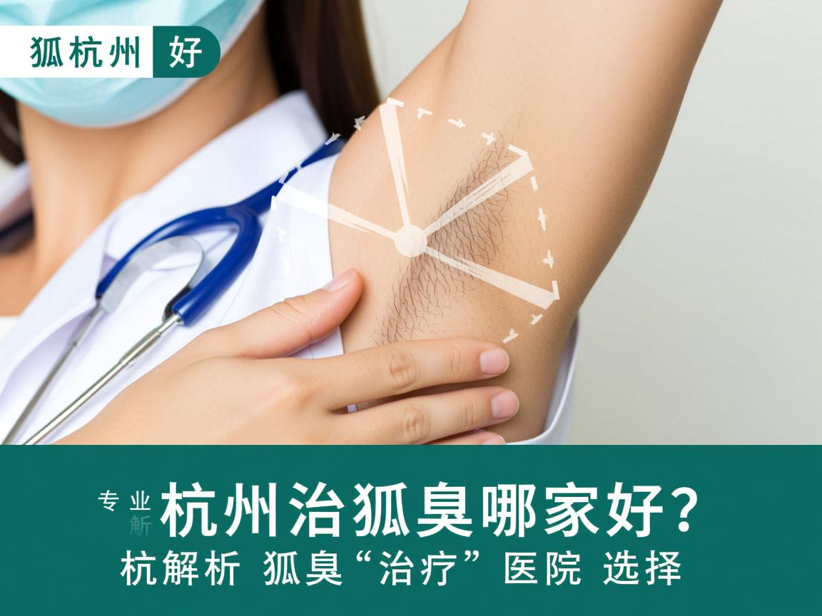 杭州治狐臭哪家好？专业解析杭州狐臭治疗的医院选择