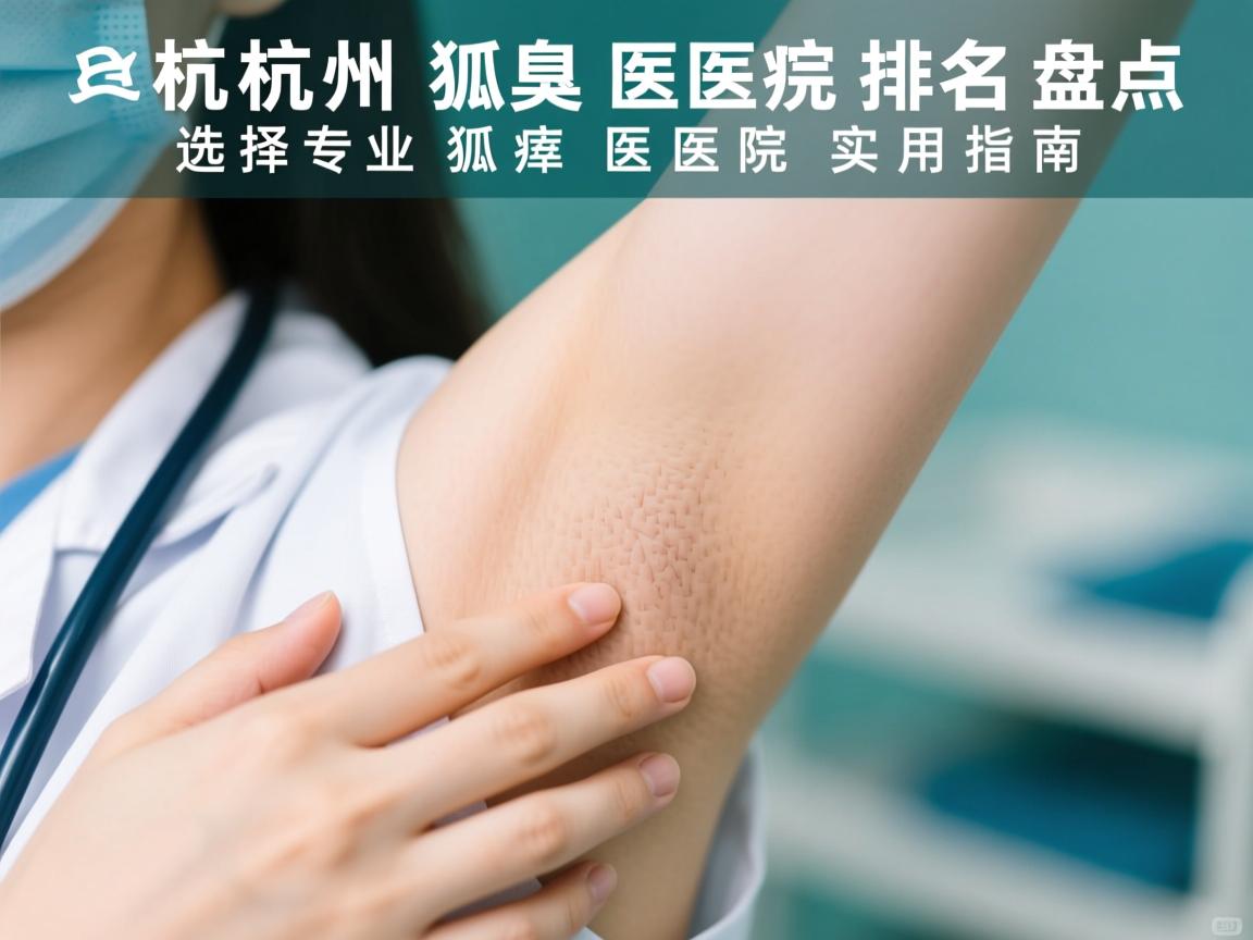 杭州狐臭医院排名盘点,选择专业狐臭医院的实用指南 杭州狐臭医院排名盘点,选择专业狐臭医院的实用指南