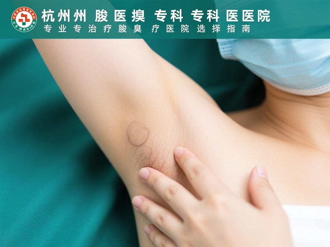 杭州腋臭专科医院，专业治疗腋臭的医院选择指南