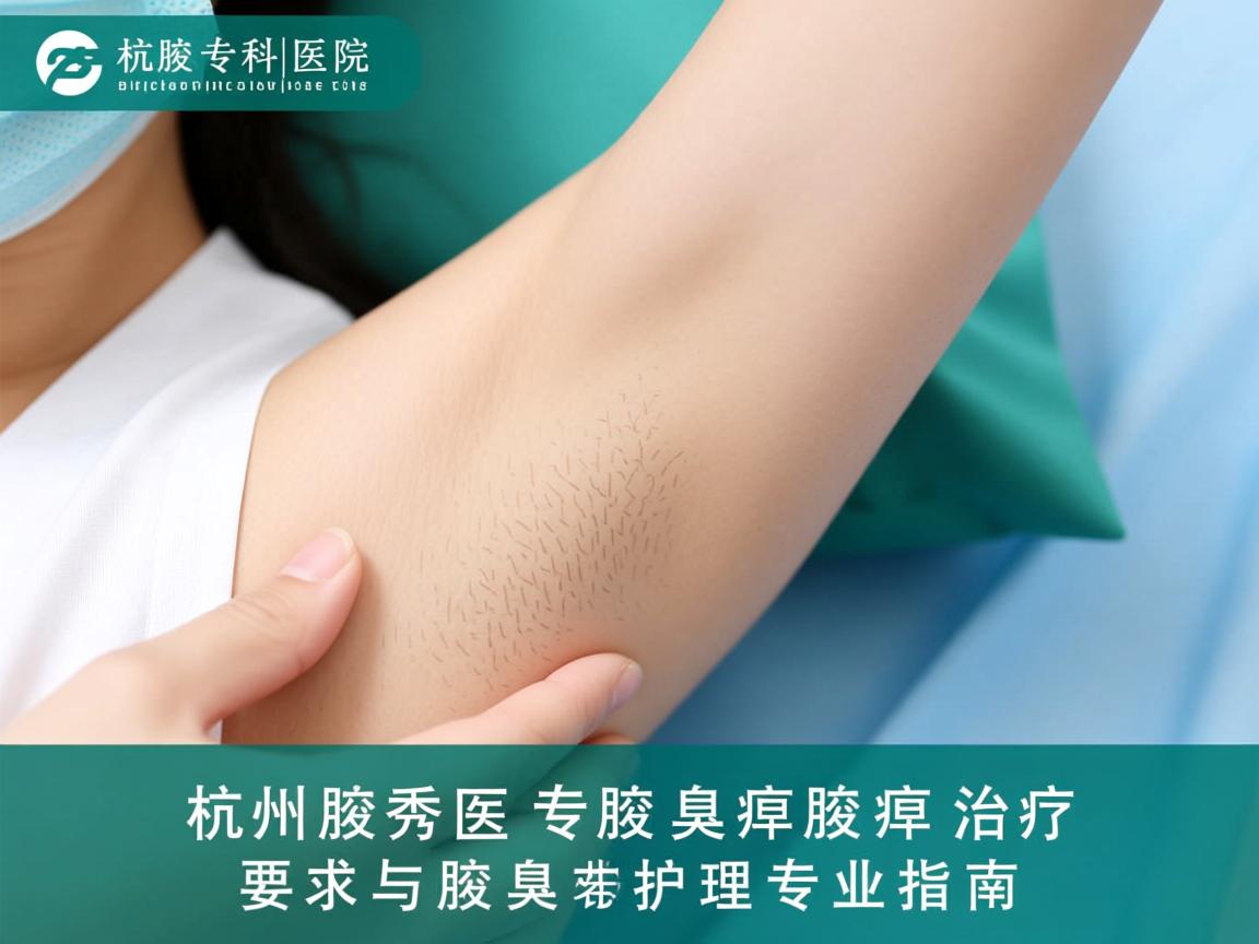 杭州腋秀腋臭专科医院,腋臭治疗与腋臭护理的专业指南 杭州腋秀腋臭专科医院,腋臭治疗与腋臭护理的专业指南