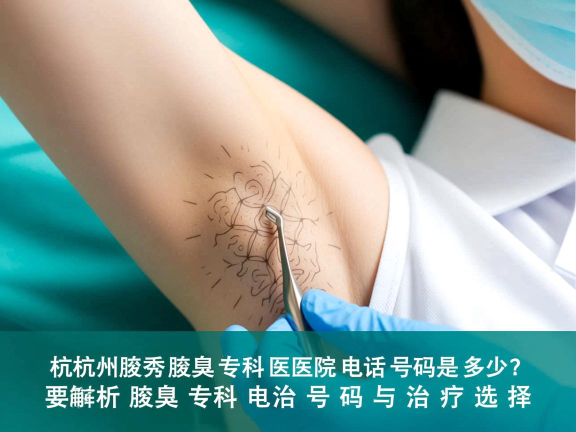 杭州腋秀腋臭专科医院电话号码是多少?解析腋臭专科电话号码与治疗选择 杭州腋秀腋臭专科医院电话号码是多少?解析腋臭专科电话号码与治疗选择