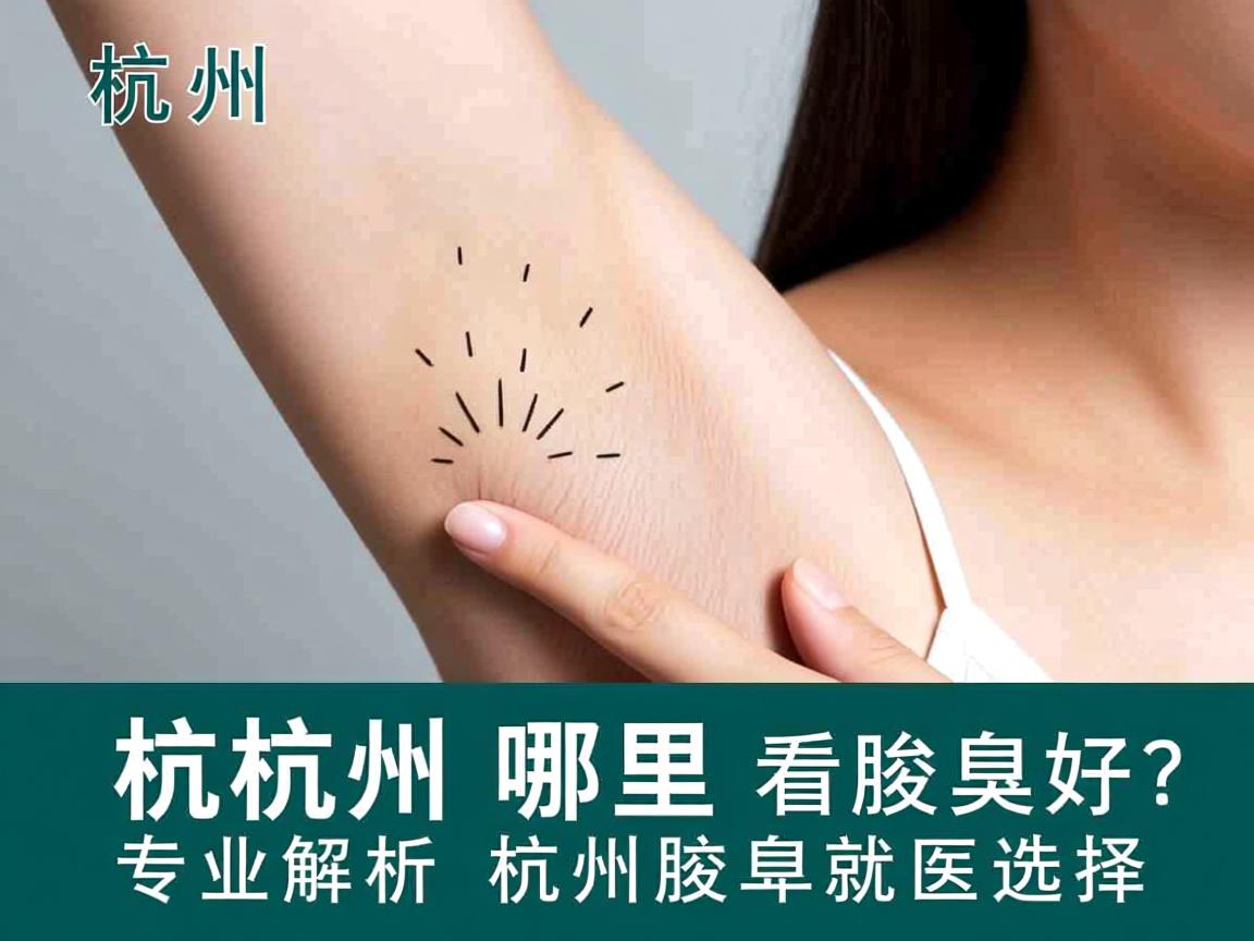 杭州哪里看腋臭好?专业解析杭州腋臭就医选择 杭州哪里看腋臭好?专业解析杭州腋臭就医选择